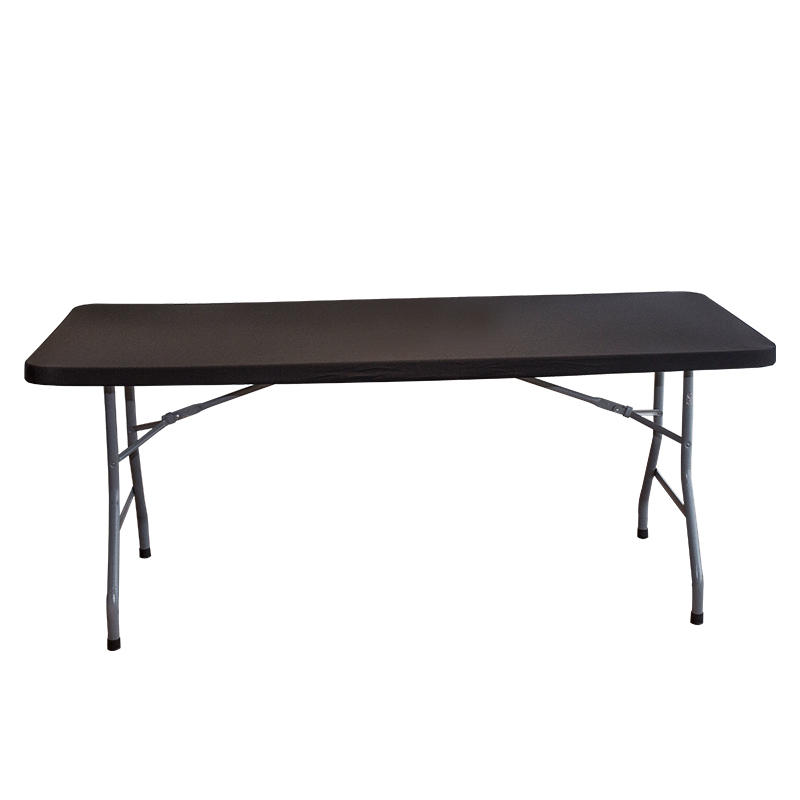 Plain stretch table cover top 6ft