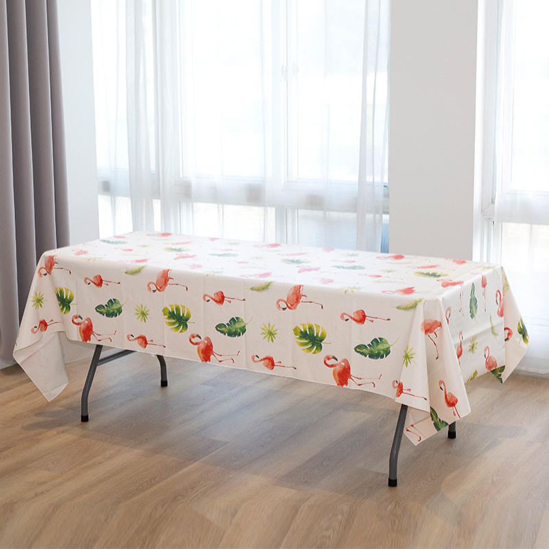 54x108'' Waterproof and oilproof pvc tablecloth with christmas pattern