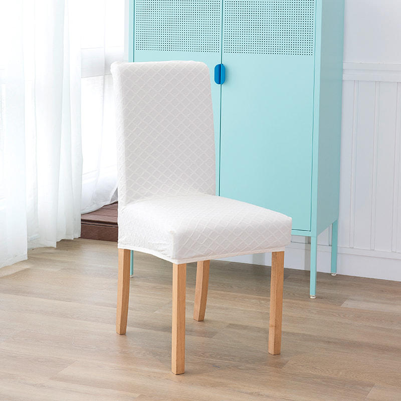 Jacquard Stretch Half Chair Cover