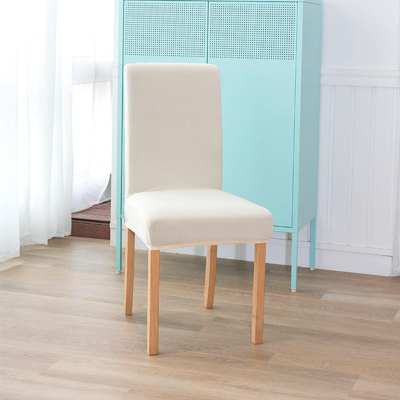 Plain Stretch Half Chair Cover