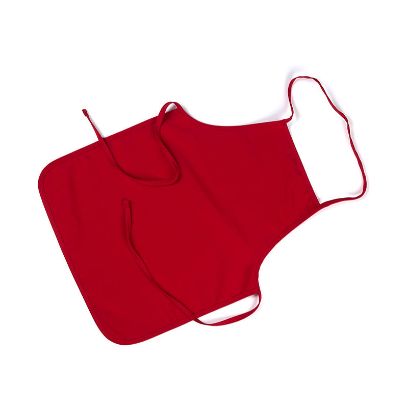 Plain children's apron without adjustable buckle