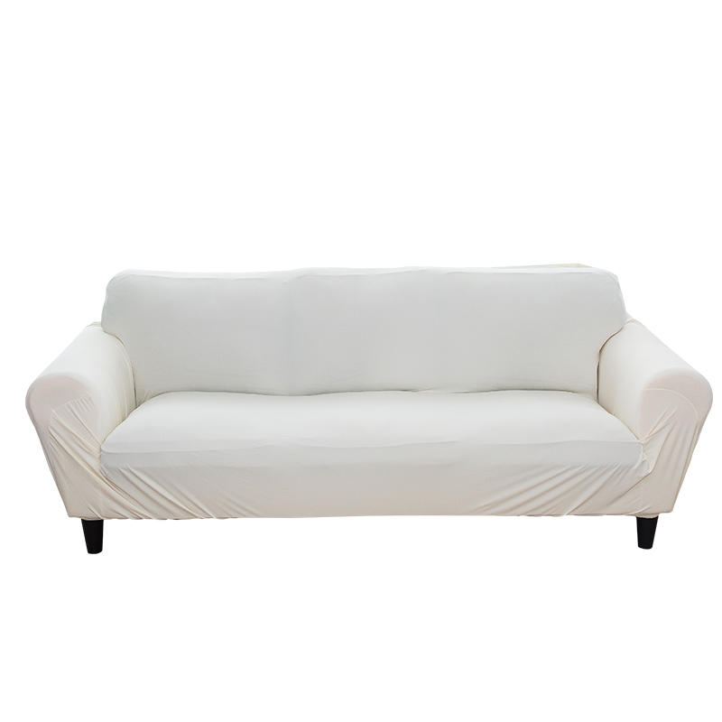 Microfiber stretch plain sofa cover