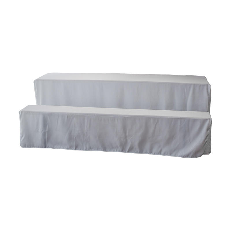 Non-stretch beer table cover set closure