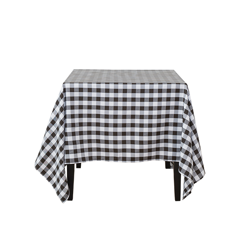 70x70'' Picnic party rectangle plaid woven tablecloths