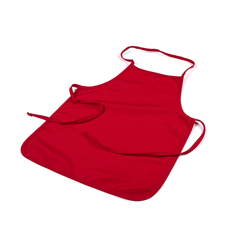 Plain children's apron without adjustable buckle