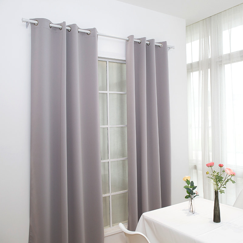 70-90% Blackout curtains