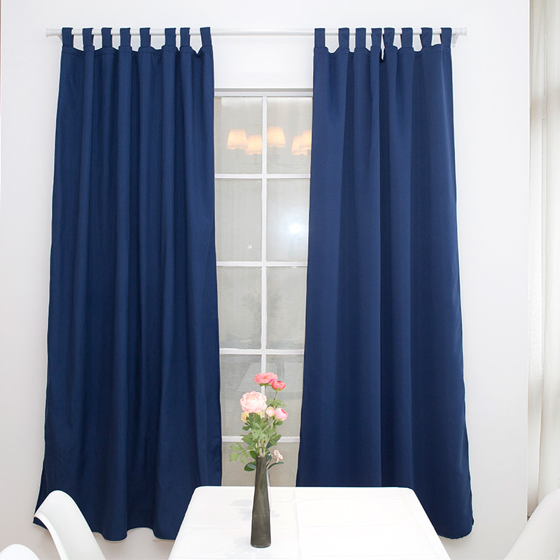 70-90% Loop blackout curtains