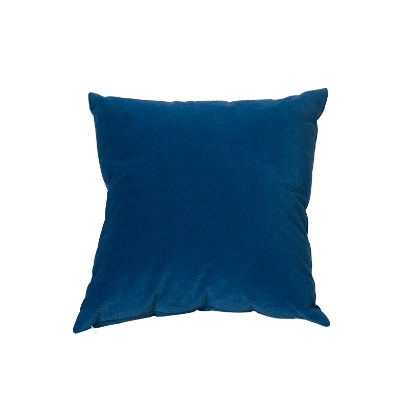 Plain brushed cushion