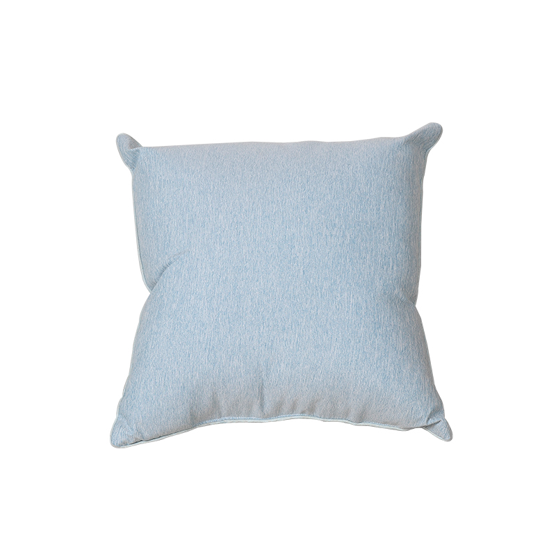 Plain brushed cushion