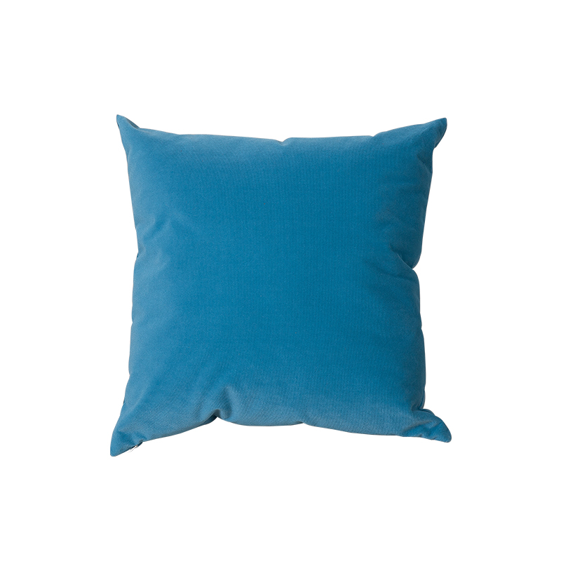 Plain brushed cushion