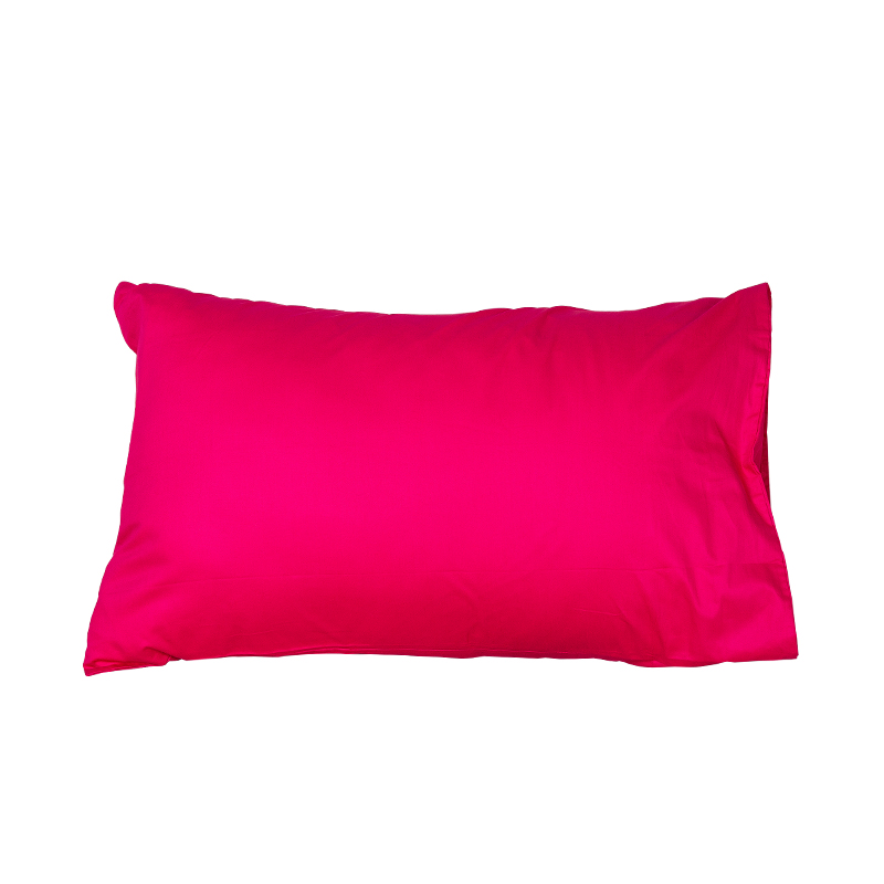 Soft and breathable cotton plain pillowcase