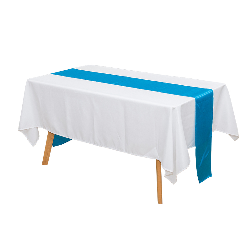 30*275cm Satin table flag