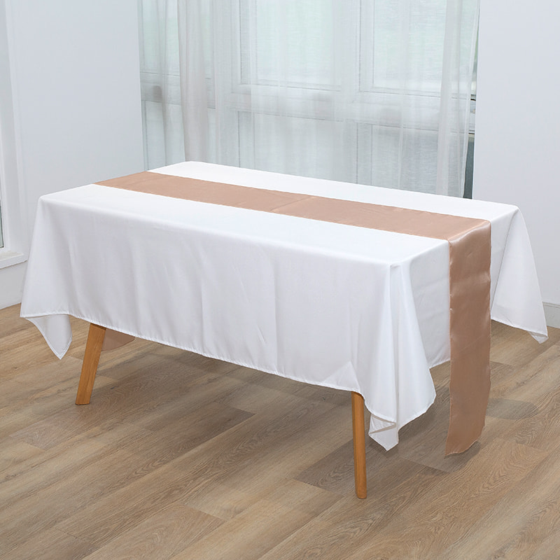 30*275cm Satin table flag