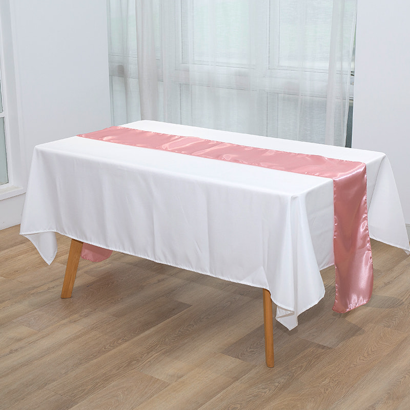 30*275cm Satin table flag