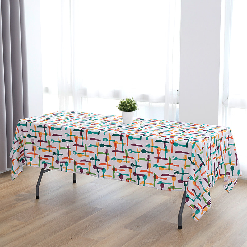 Rectangular Printed Tablecloth