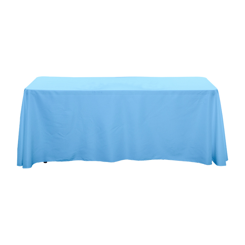 90x132'' Spun Polyester Solid Color Wedding Banquet Tablecloths