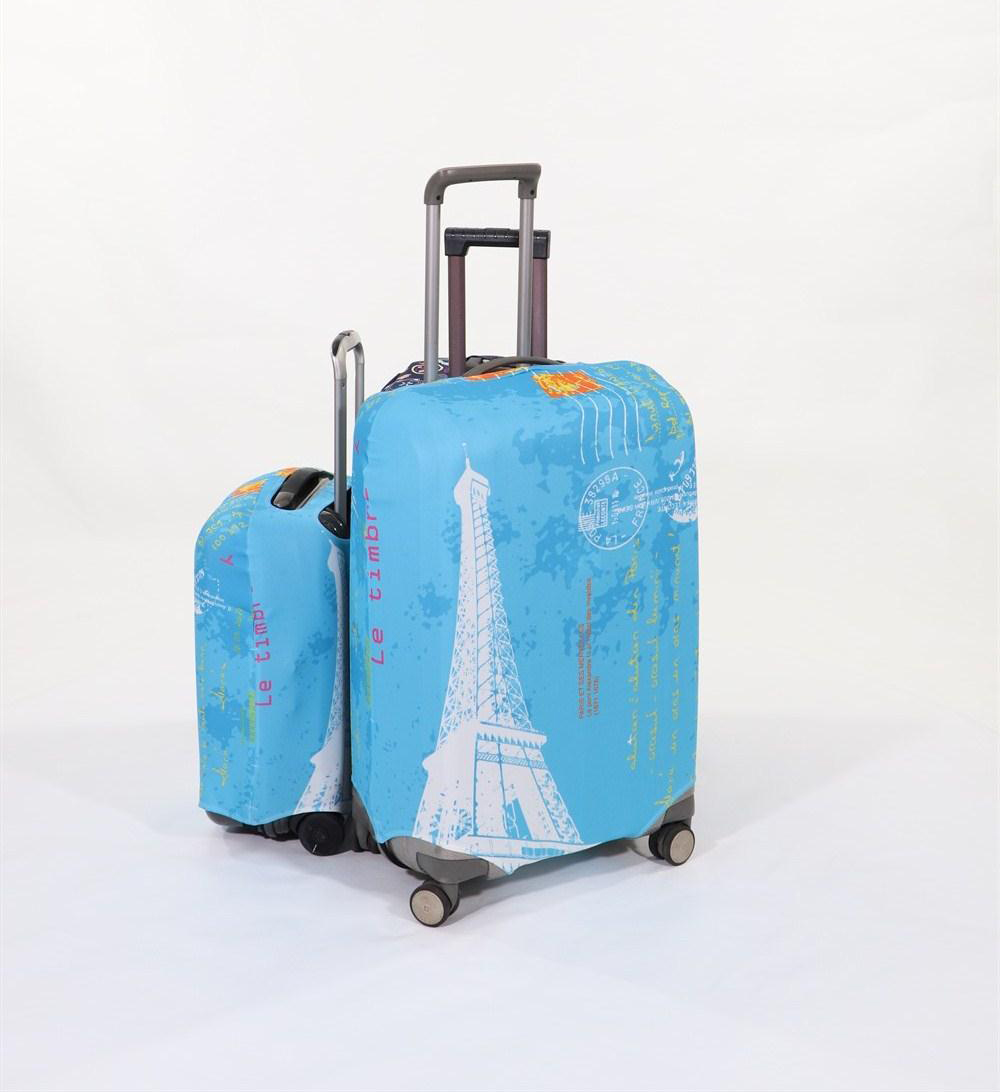 Washable Elastic Printed Luggage Cover