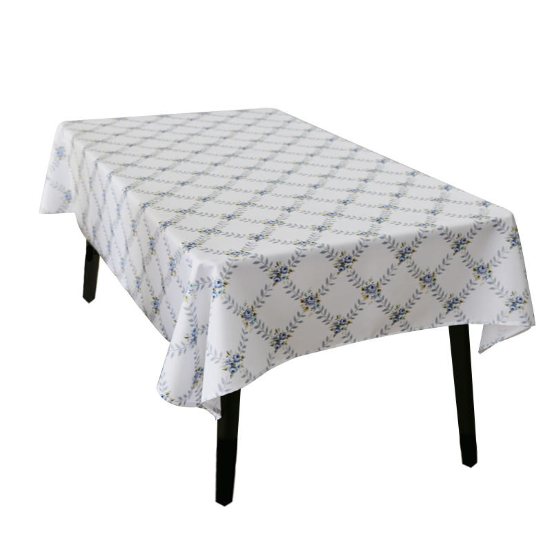Branches And Leaves Printed Tablecloth